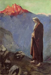 Moses (närmar sig berget Sinai), 1905-07